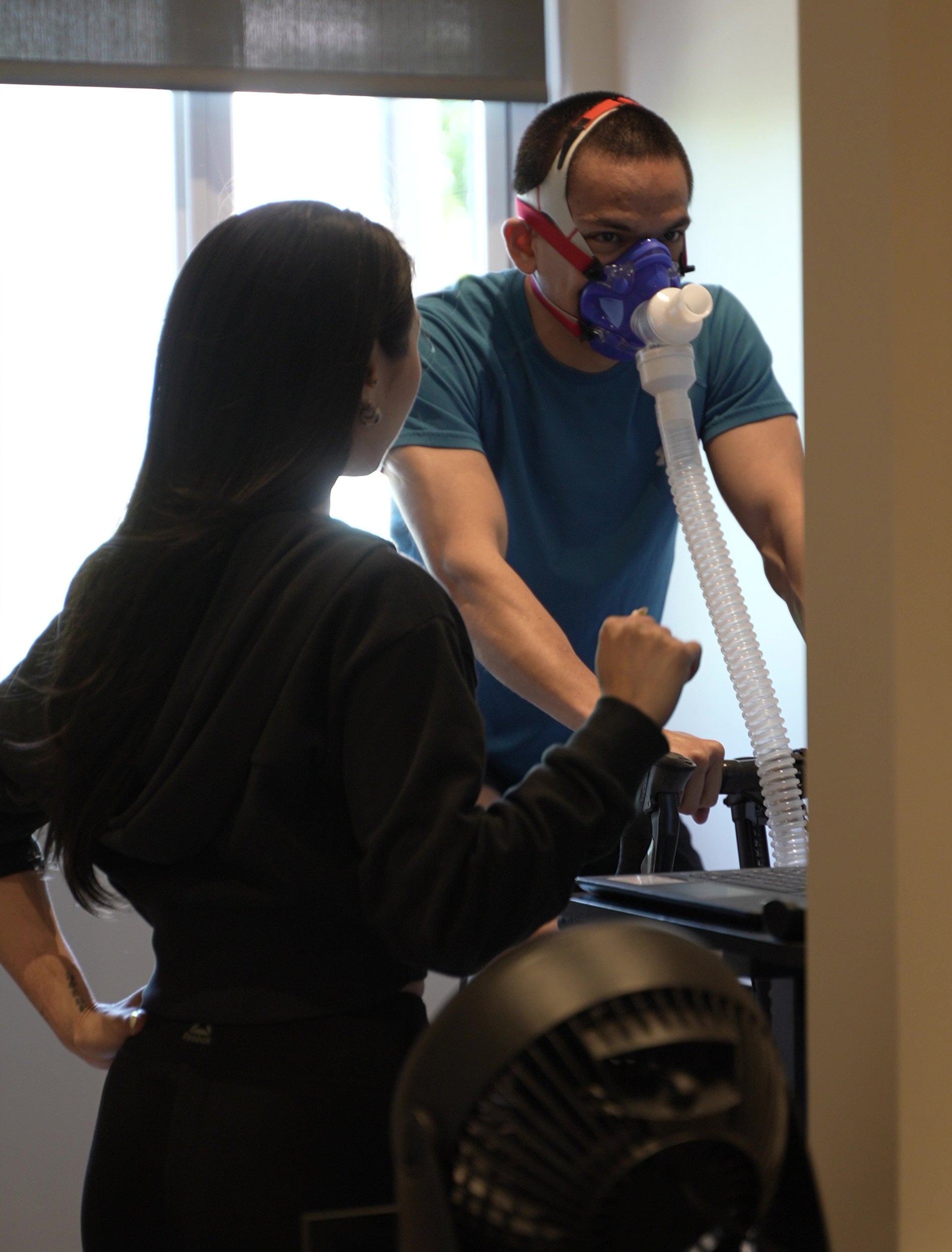 VO2 max test in Vancouver